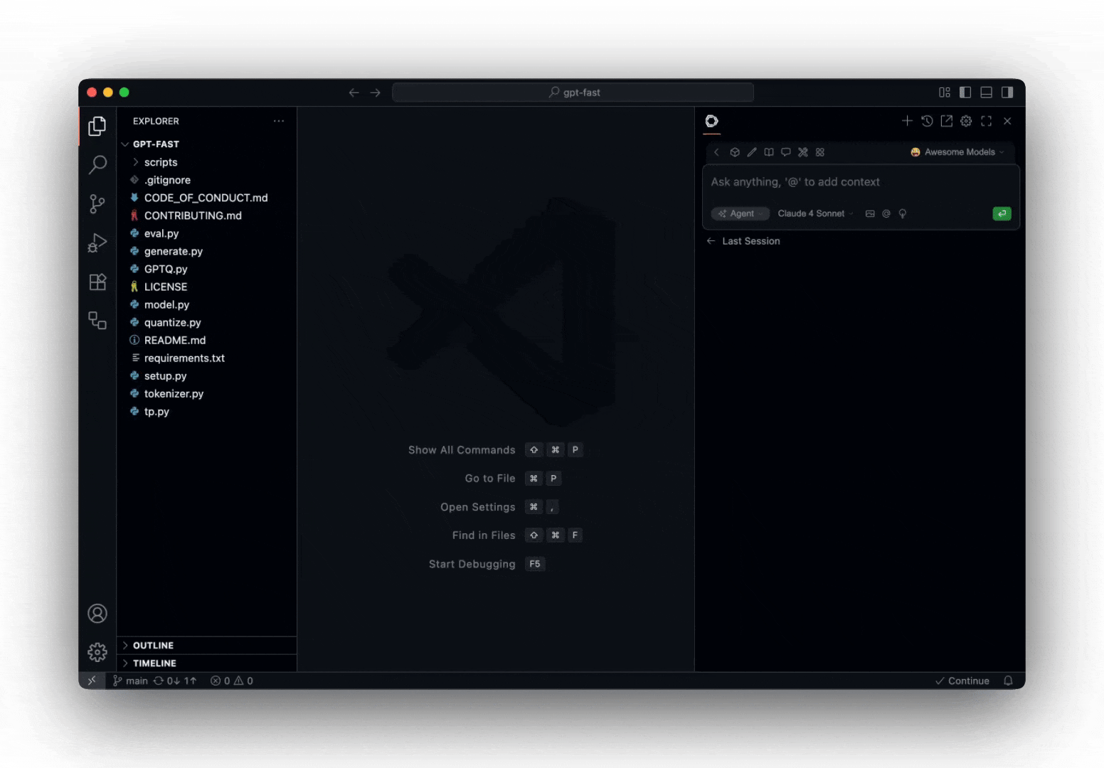 Continue extension demo